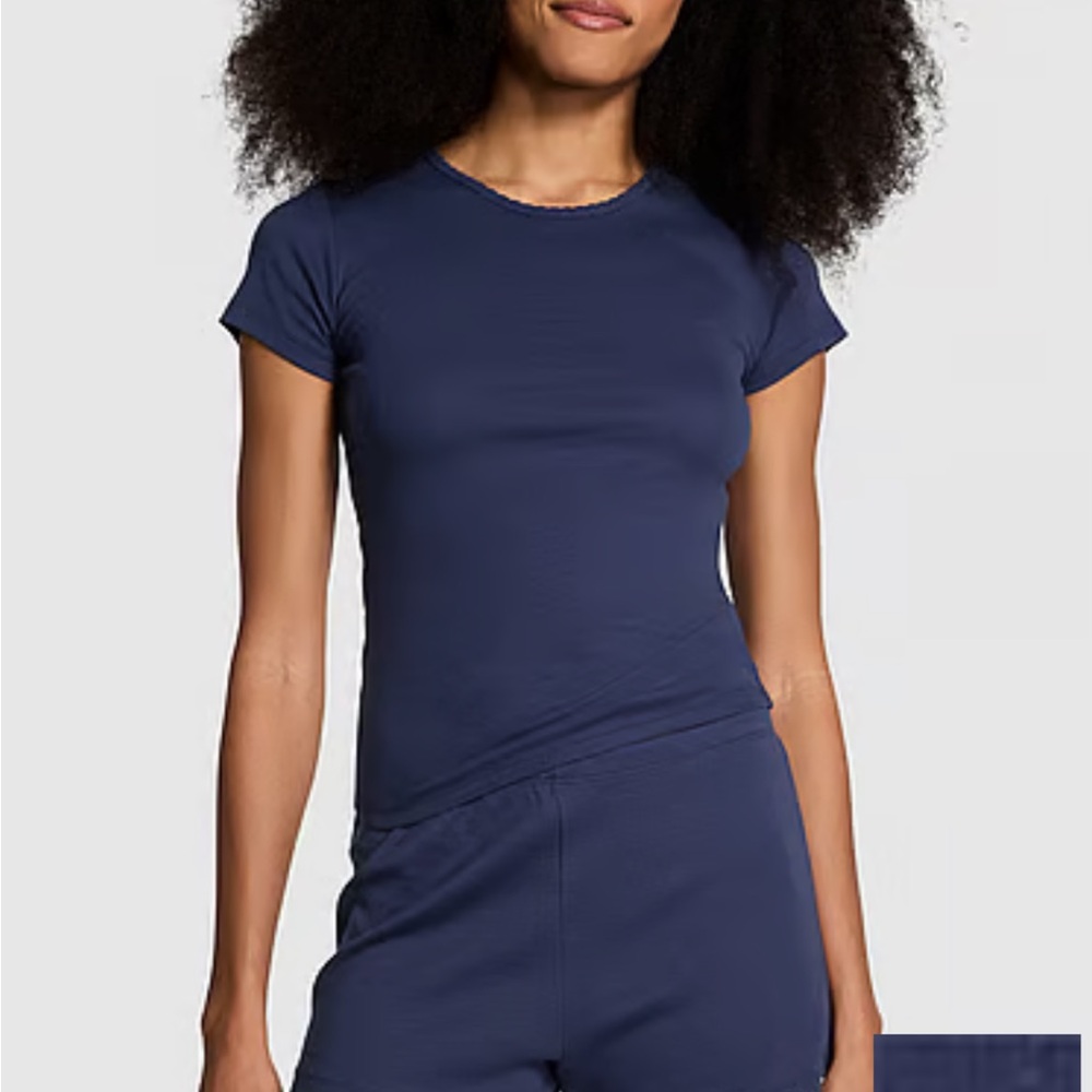 Navy Blue Short Sleeve T-Shirt